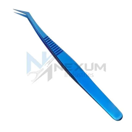 Blue Plasma Lash Tweezers – Precision Grip