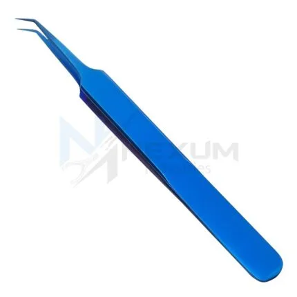 Blue plasma coated tweezers nexum industries 4