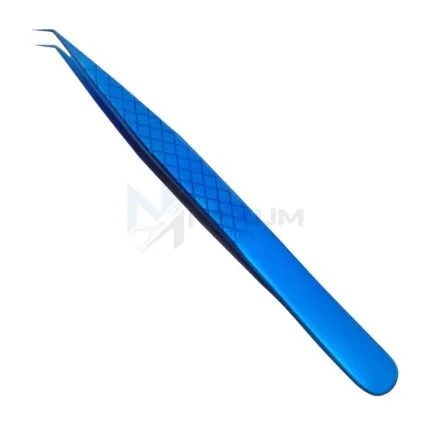 Blue Plasma Lash Tweezers – Precision Grip