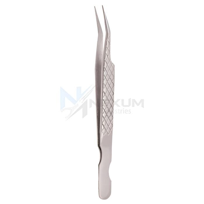 Diamond print s type eyelash tweezers nexum industries 14