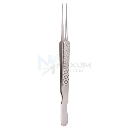 Diamond print s type eyelash tweezers nexum industries 18
