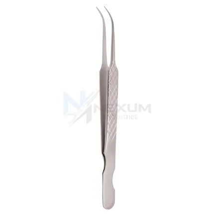 Diamond print s type eyelash tweezers nexum industries 19