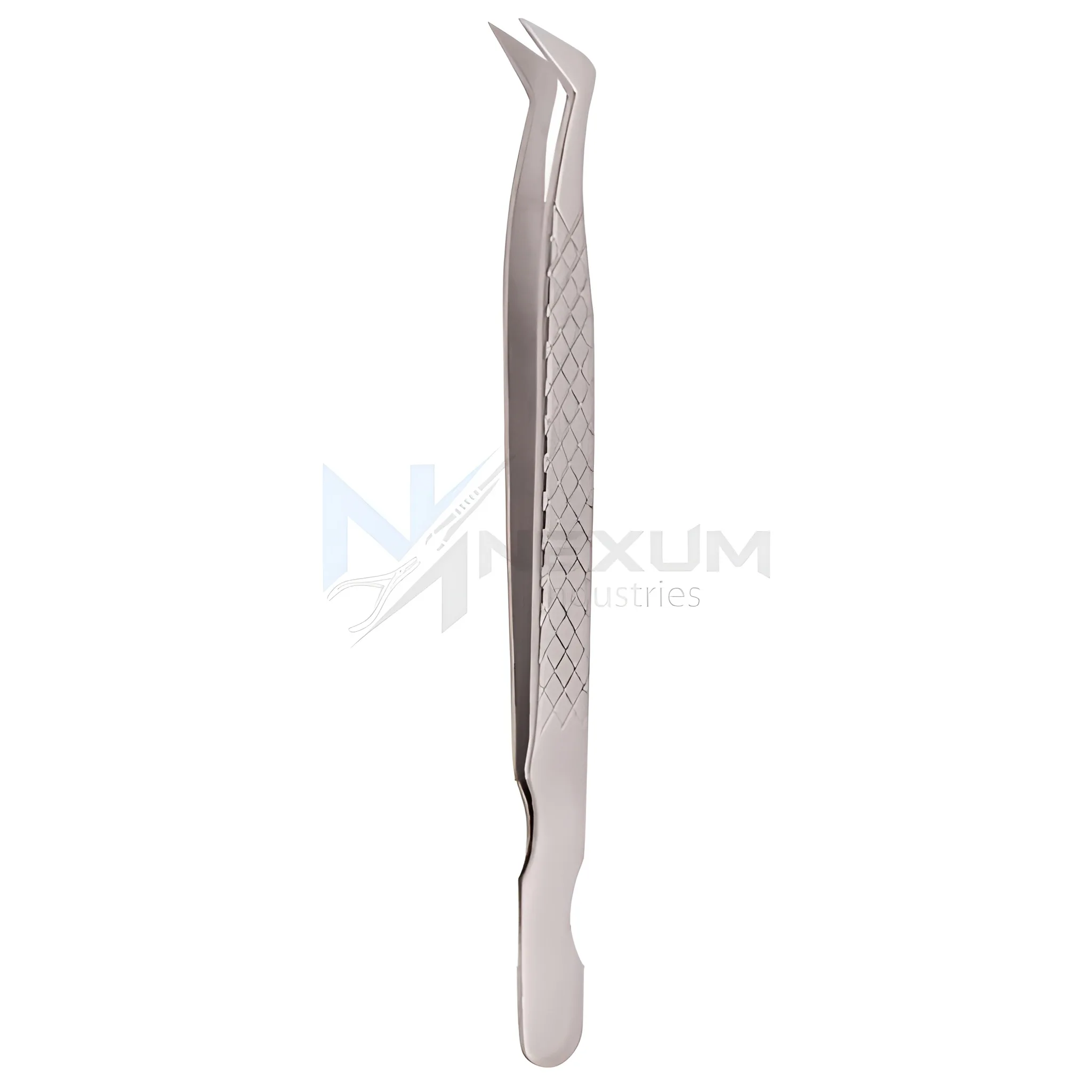 Diamond print s type eyelash tweezers nexum industries 32