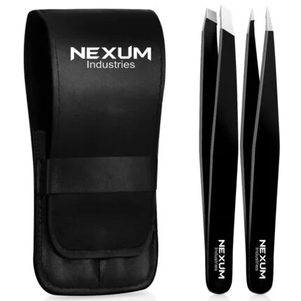 Eyebrow tweezers black nexum industries 3