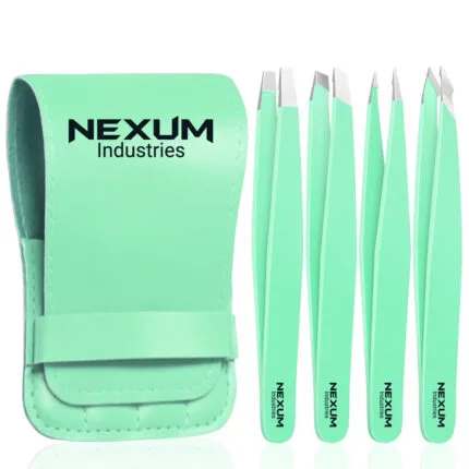 Eyebrow tweezers green nexum industries 5