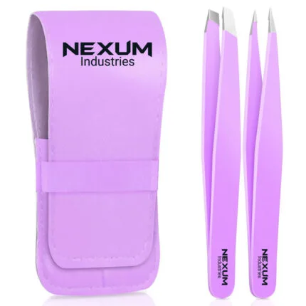 Eyebrow tweezers purple nexum industries 10