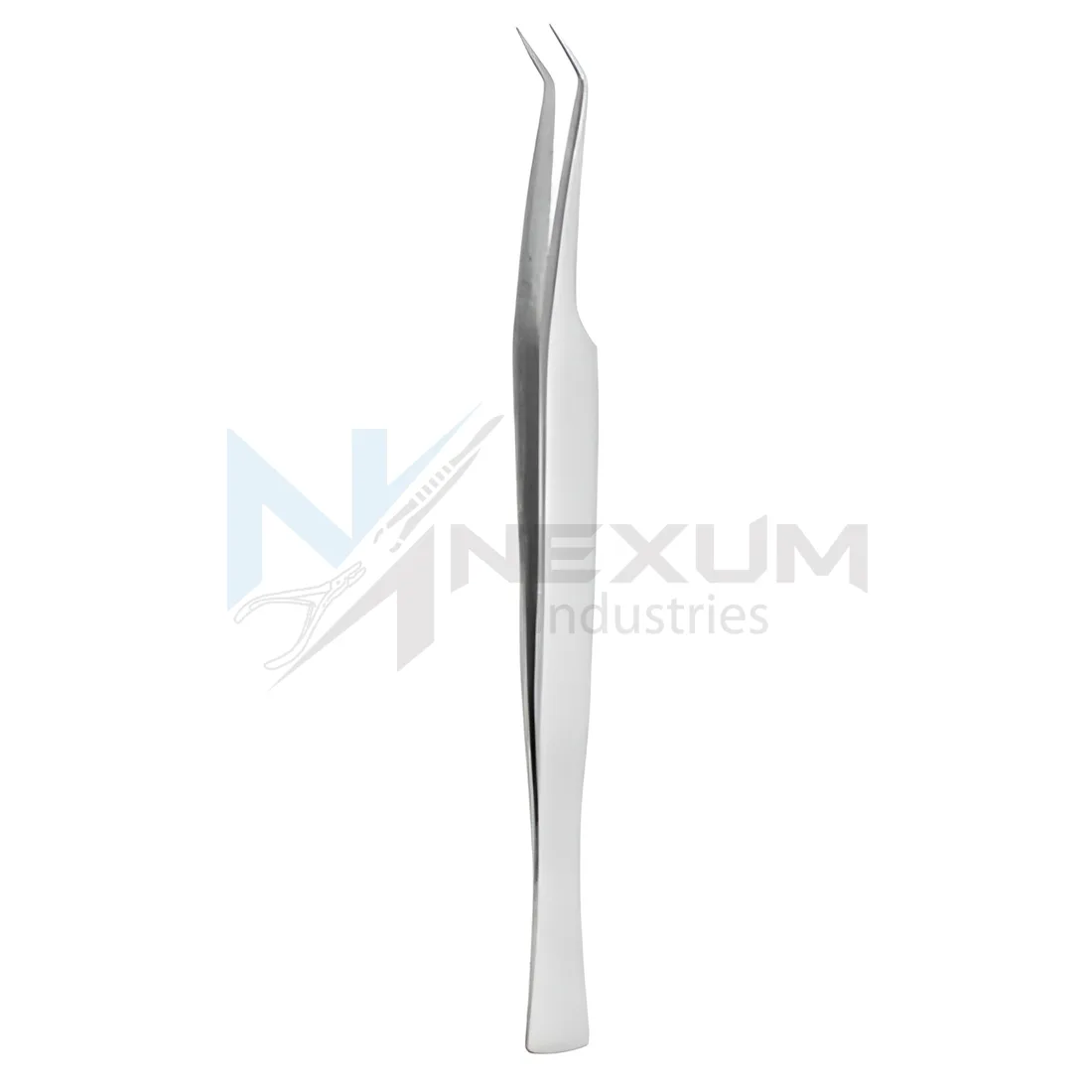 Fish tail eyelash tweezers nexum industries 10