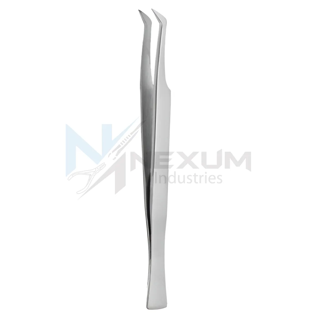 Fish tail eyelash tweezers nexum industries 12