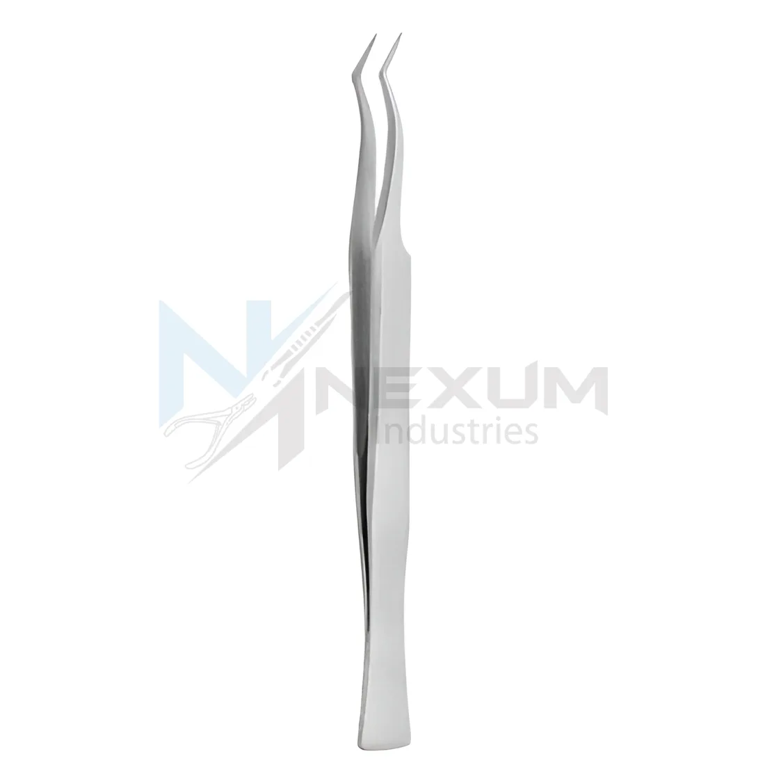 Fish tail eyelash tweezers nexum industries 15