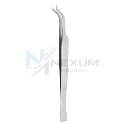 Fish tail eyelash tweezers nexum industries 16