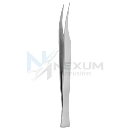 Fish tail eyelash tweezers nexum industries 17