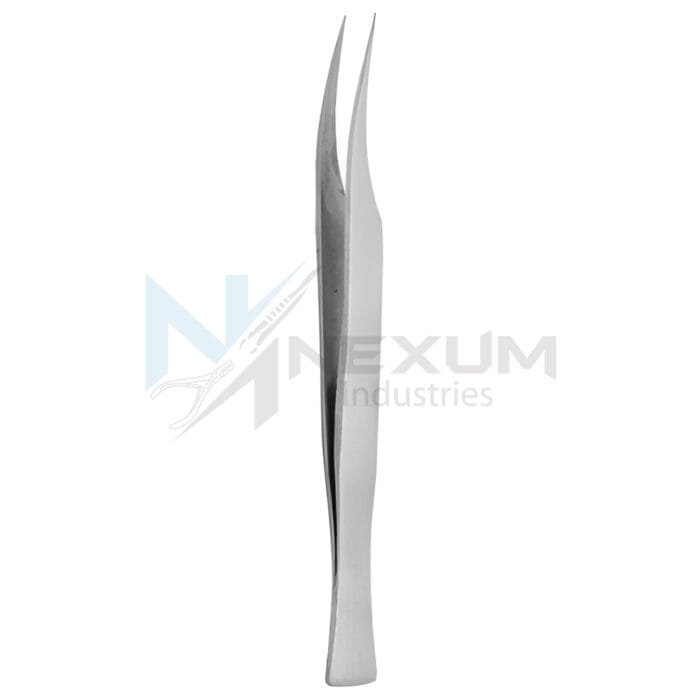Fish tail eyelash tweezers nexum industries 17