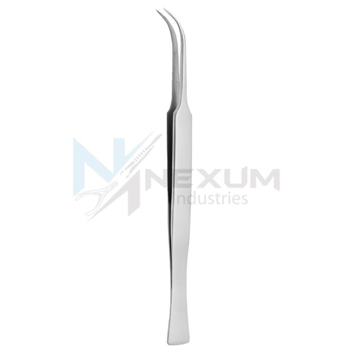 Fish tail eyelash tweezers nexum industries 19