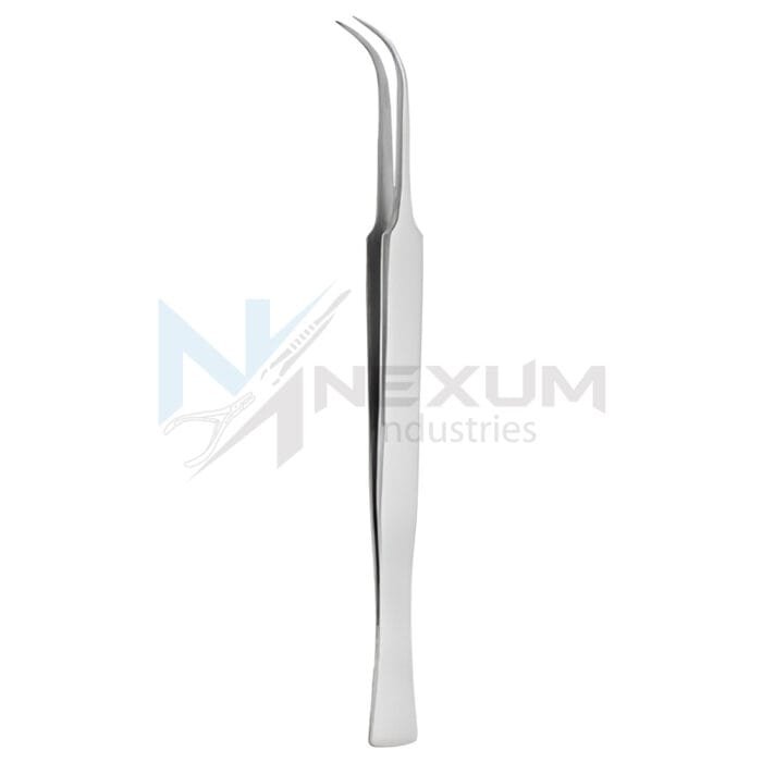 Fish tail eyelash tweezers nexum industries 20