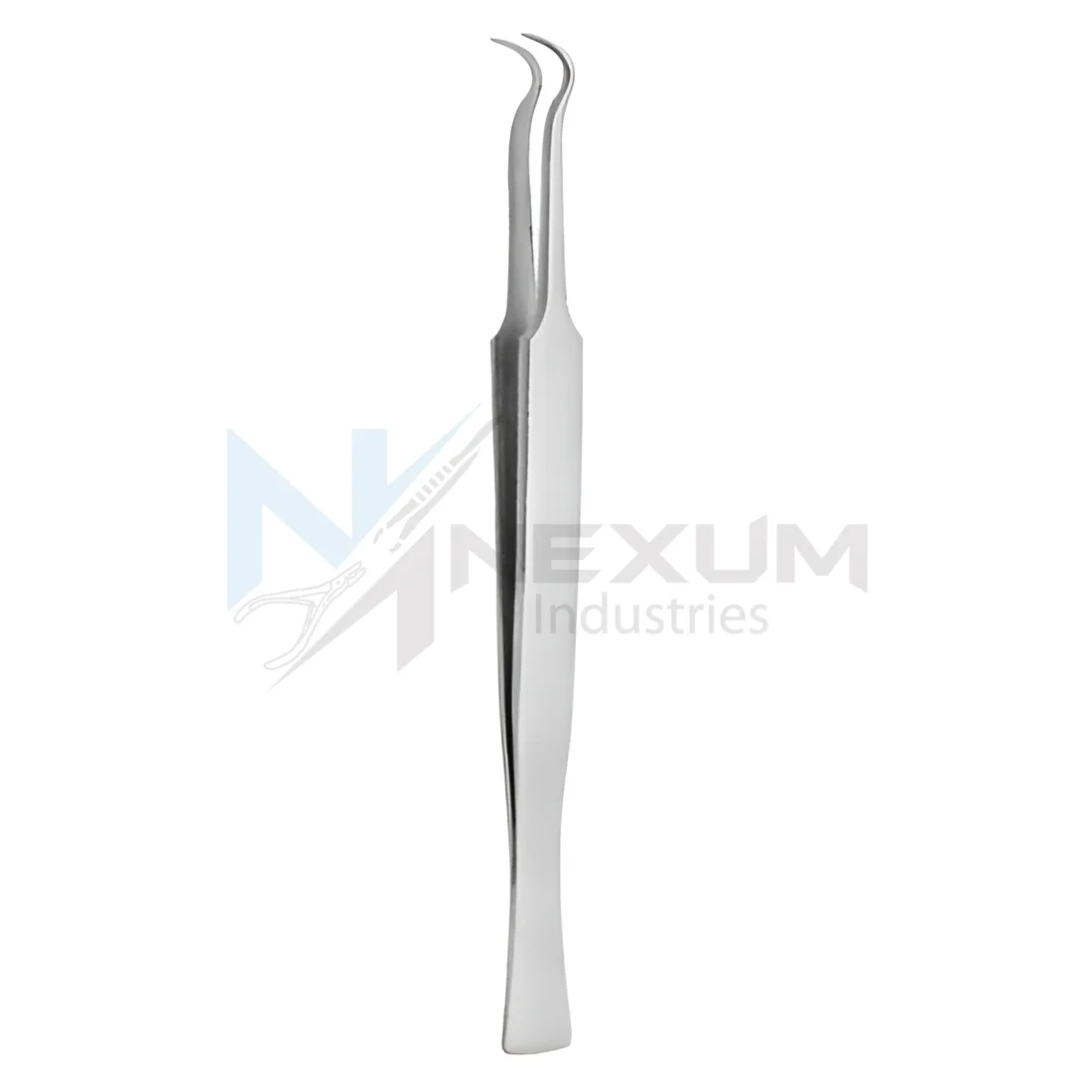 Fish tail eyelash tweezers nexum industries 25