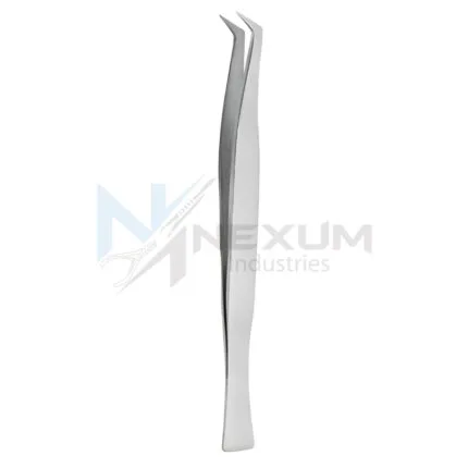 Fish tail eyelash tweezers nexum industries 30