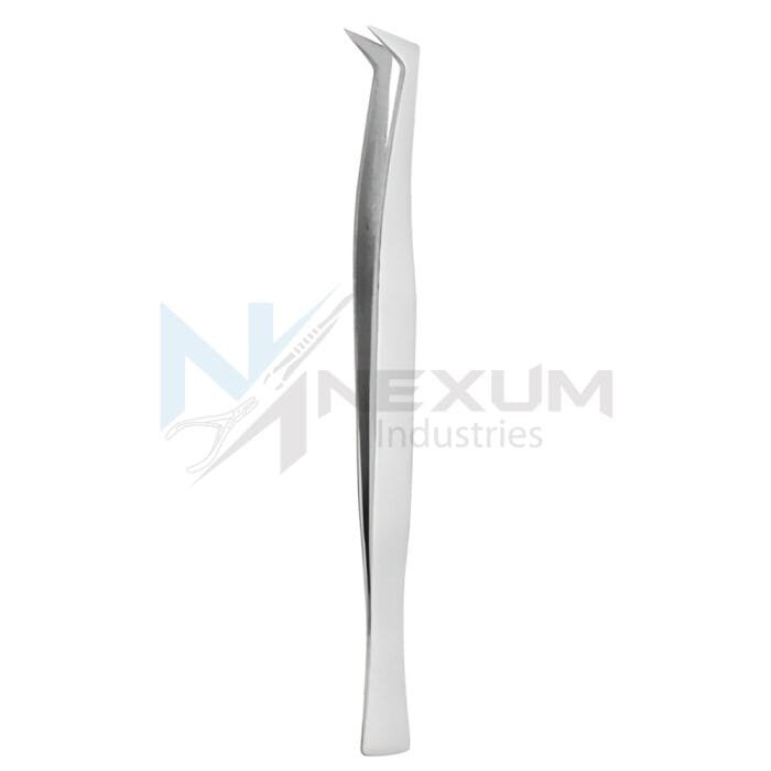 Fish tail eyelash tweezers nexum industries 34
