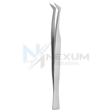Fish tail eyelash tweezers nexum industries 40
