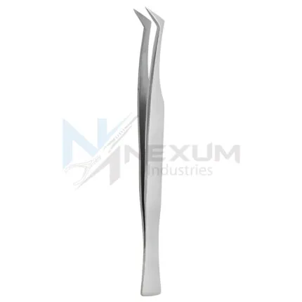 Professional Fish Tail Eyelash Tweezers