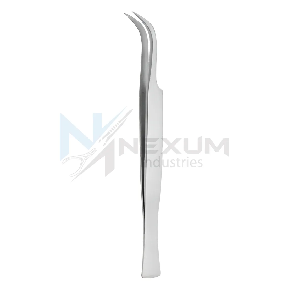 Fish tail eyelash tweezers nexum industries 7