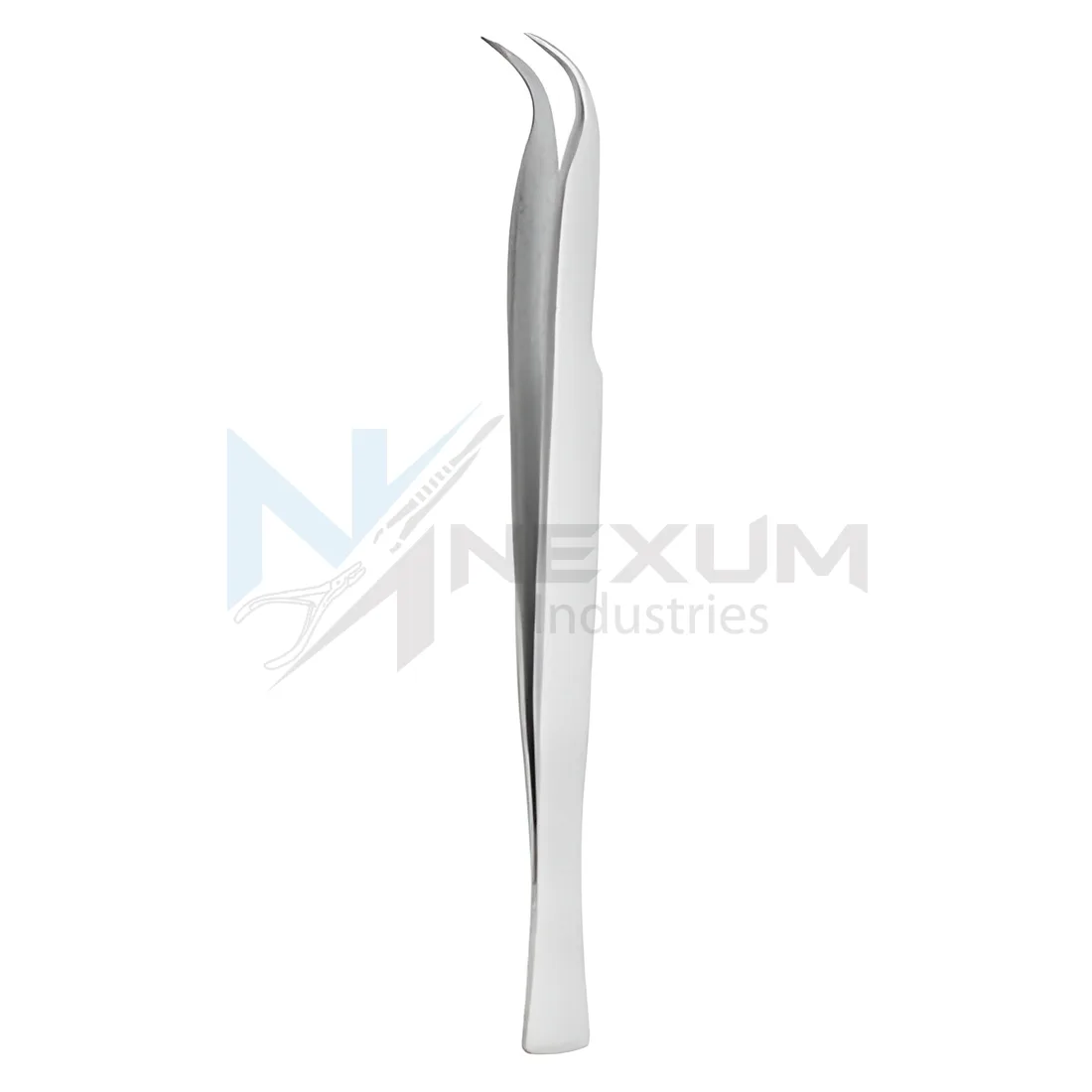 Fish tail eyelash tweezers nexum industries 8