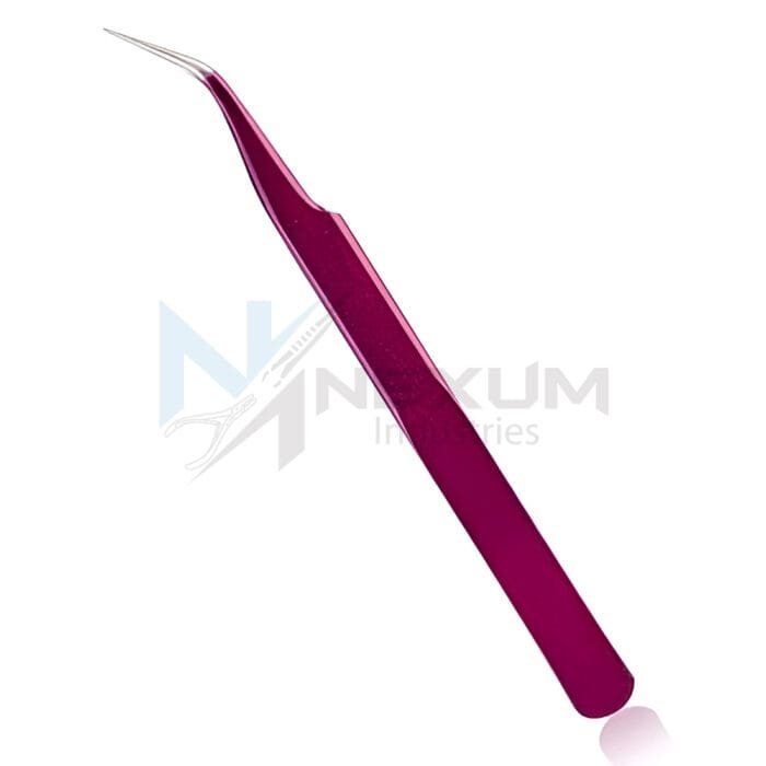 Glowing colors eyelash tweezers nexum industries 18