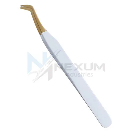 Glowing colors eyelash tweezers nexum industries 2