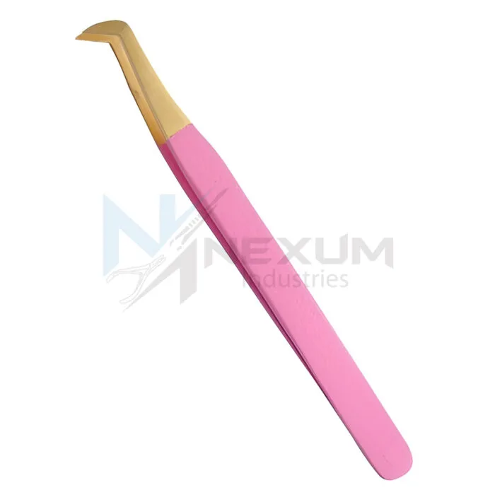 Glowing colors eyelash tweezers nexum industries 4