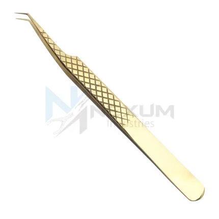 Gold plasma coated tweezers nexum industries 10
