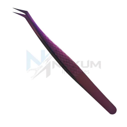 Purple plasma coated tweezers nexum industries 1