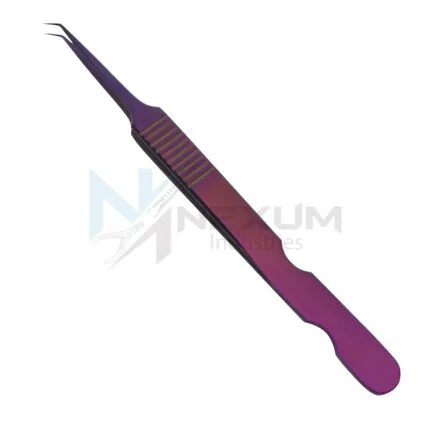 Purple plasma coated tweezers nexum industries 2