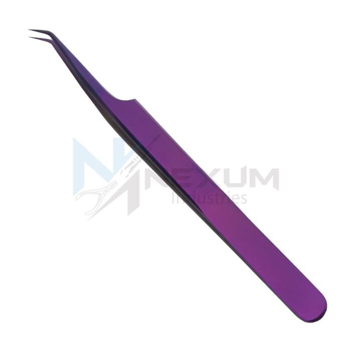 Purple plasma coated tweezers nexum industries 4