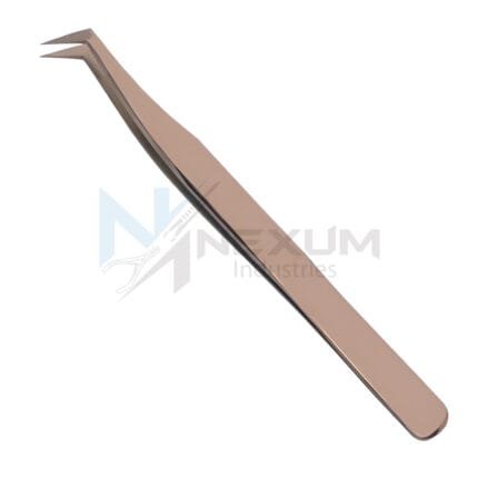 Rose gold plasma coated tweezers nexum industries 3