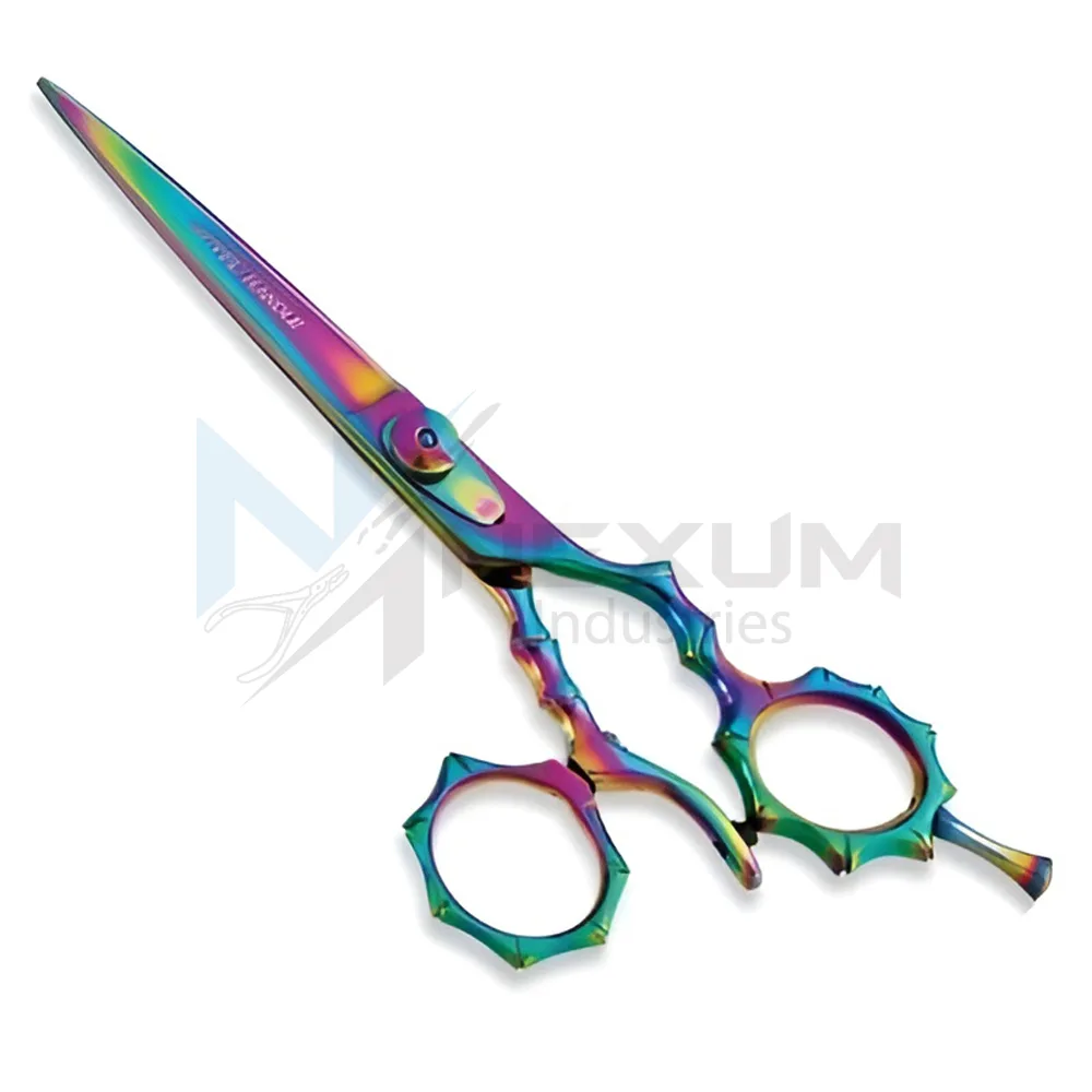 Titanium coated hair scissors nexum industries 21