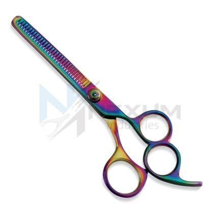 Titanium coated hair scissors nexum industries 23