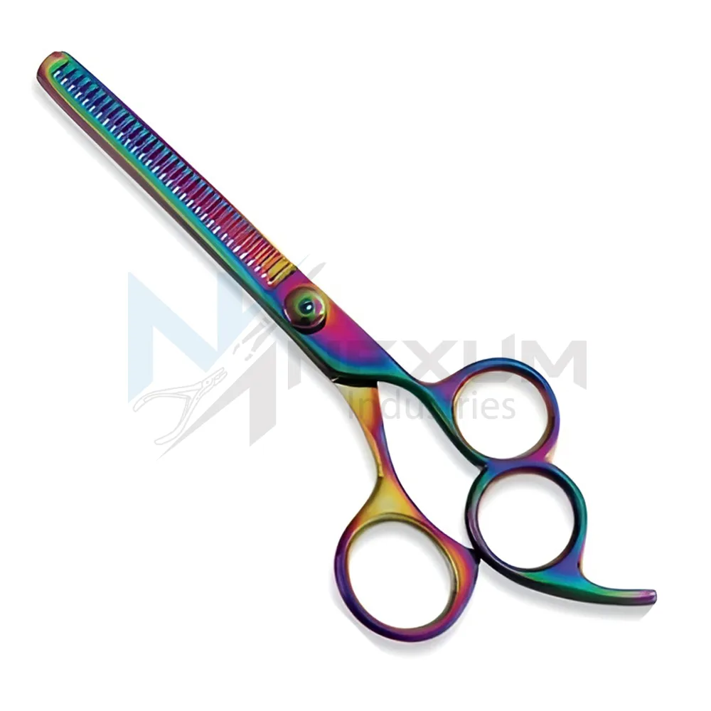 Titanium coated hair scissors nexum industries 23