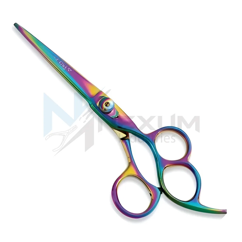 Titanium coated hair scissors nexum industries 26