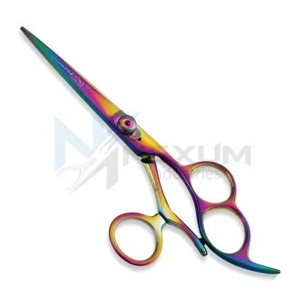 Titanium coated hair scissors nexum industries 28