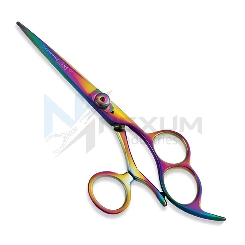 Titanium coated hair scissors nexum industries 28